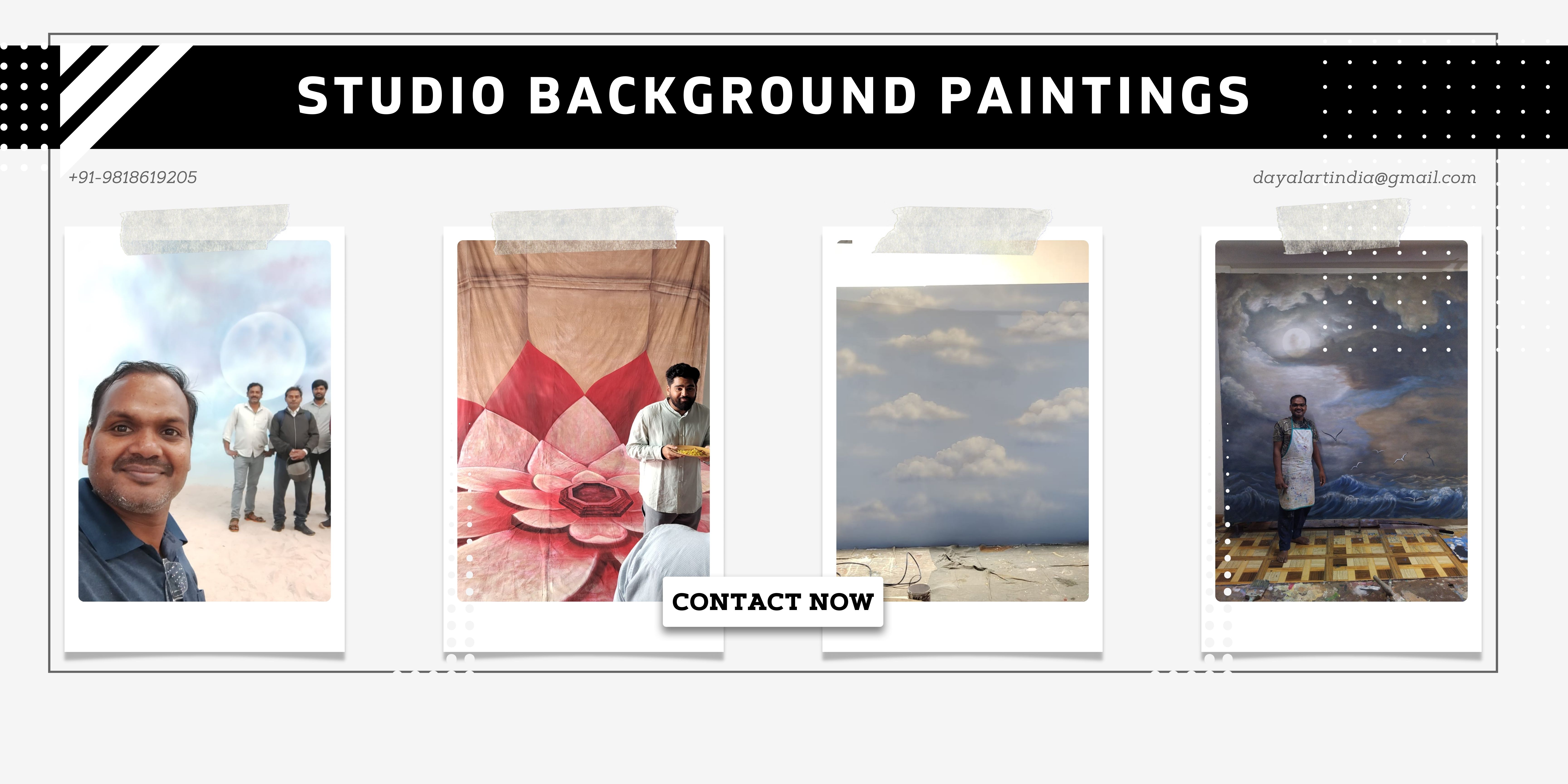 Studio Background Paintings